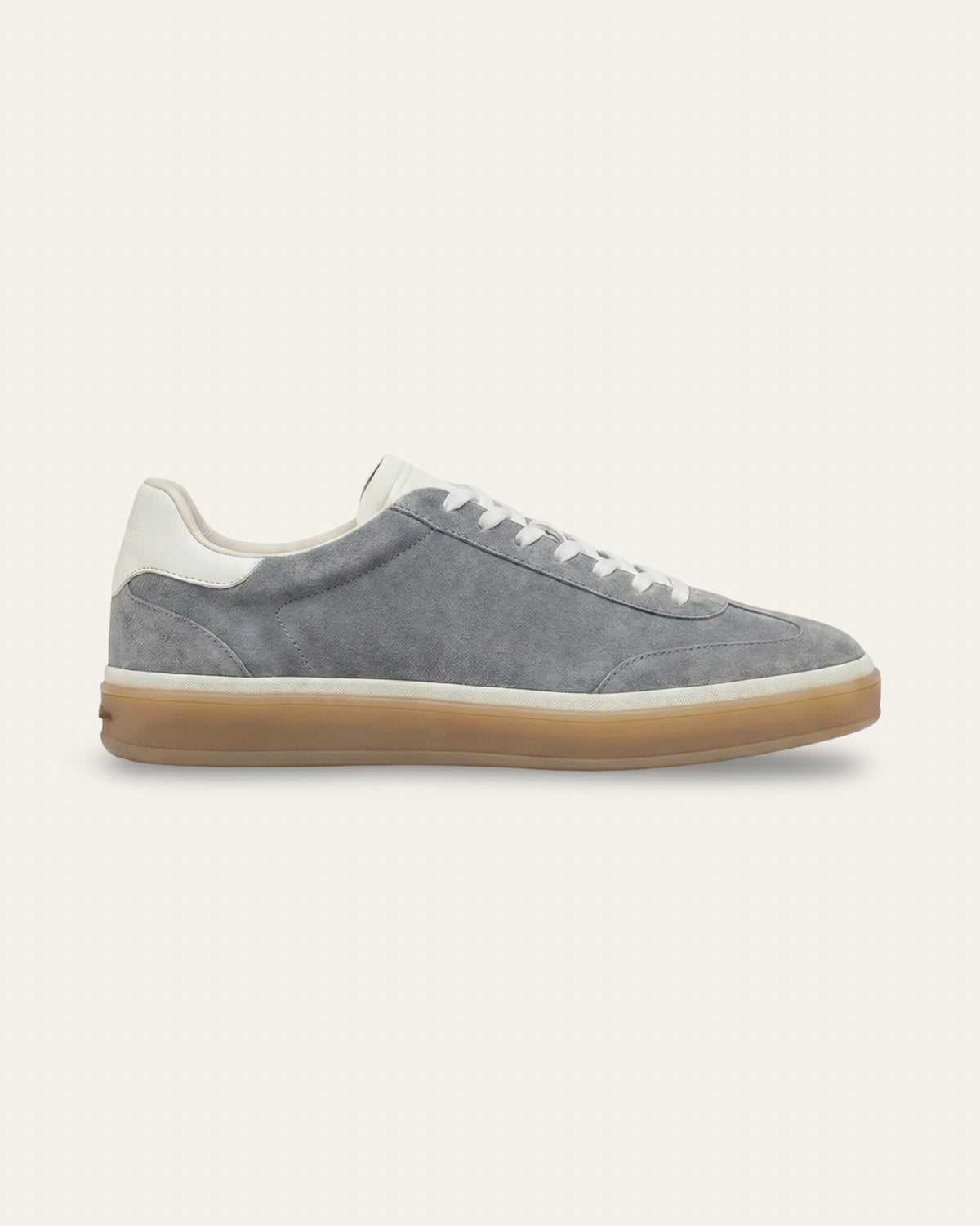 The Cannes Suede Sneaker in Grey