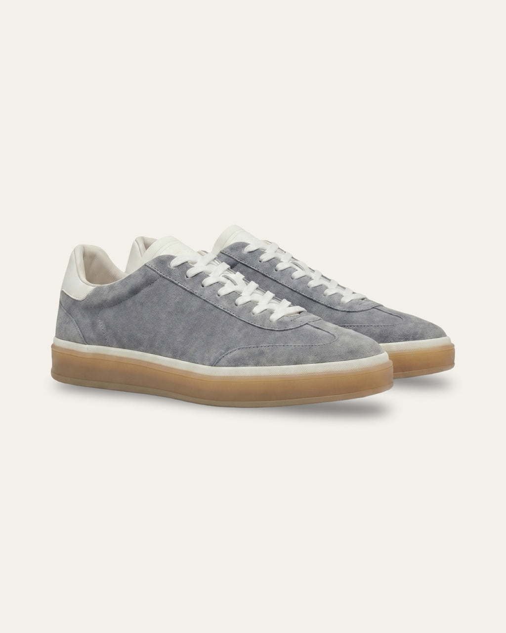 The Cannes Suede Sneaker in Grey