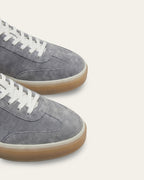 The Cannes Suede Sneaker in Grey