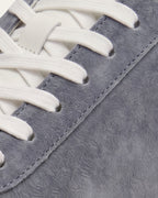 The Cannes Suede Sneaker in Grey
