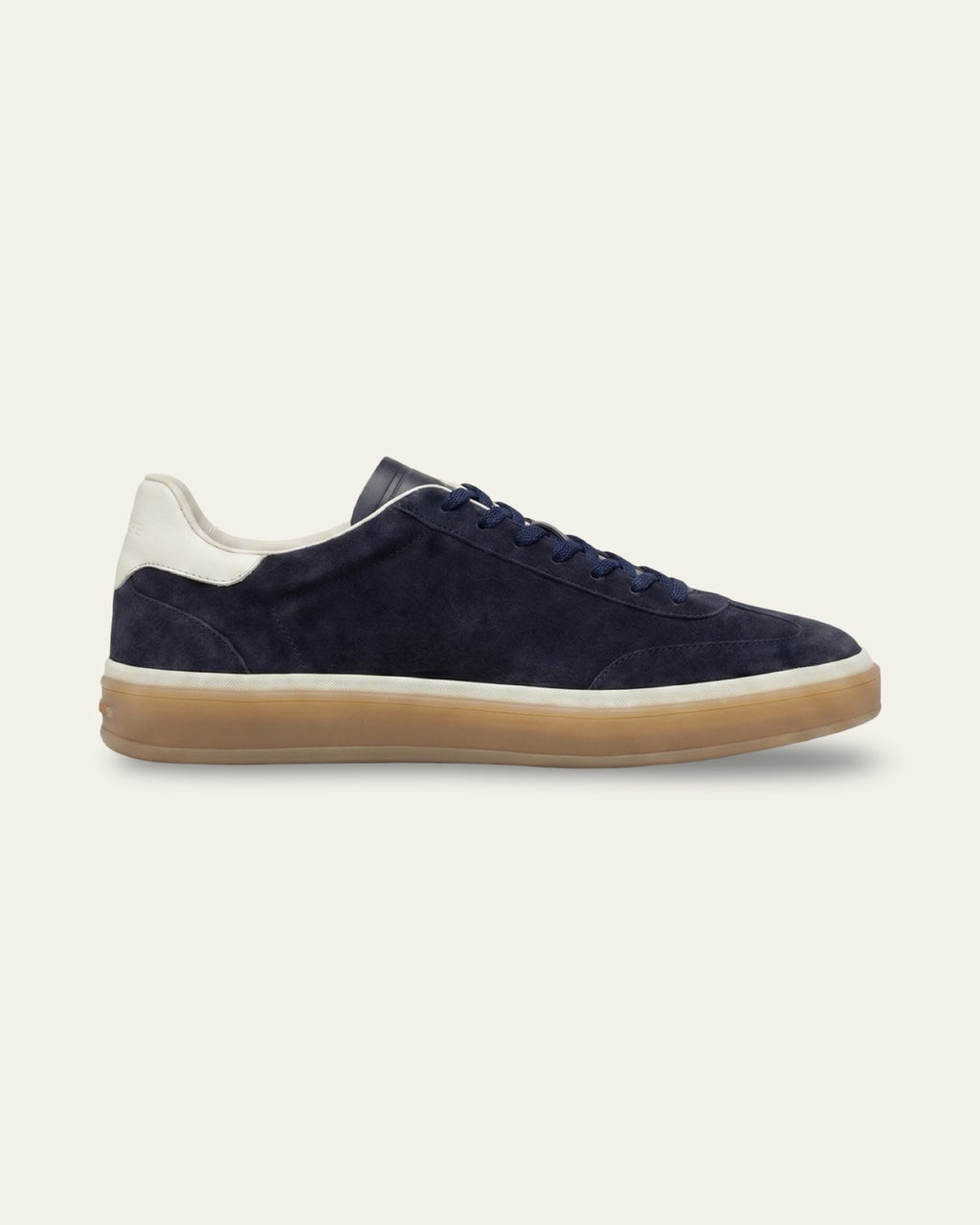 The Cannes Suede Sneaker in Navy