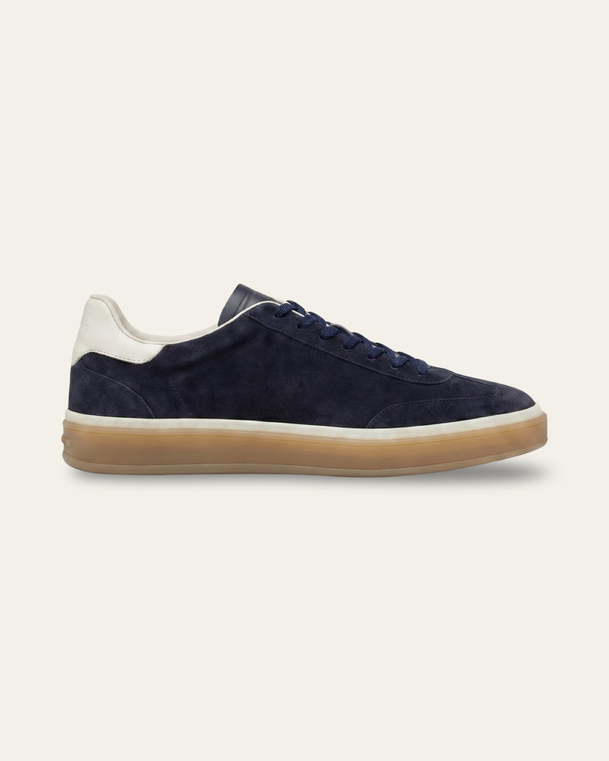 The Cannes Suede Sneaker in Navy