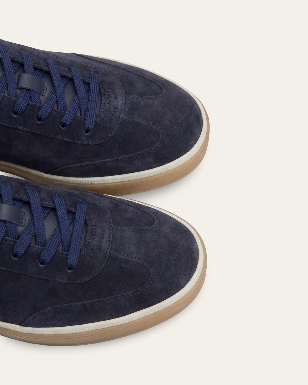 The Cannes Suede Sneaker in Navy