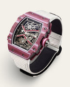 The Spectre N1 — Skeleton Super-Thin Pink-White