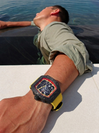 The Spectre N1 Black-Yellow, lifestyle — poolside