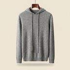Pure Cashmere Hoodie Grey