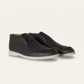 Rise Loafers Black Grain Leather