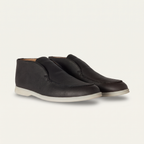 Rise Loafers Black Grain Leather
