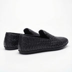 Woven Leather Slippers