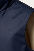 Montreux Gilet — Midnight — detail and styling view