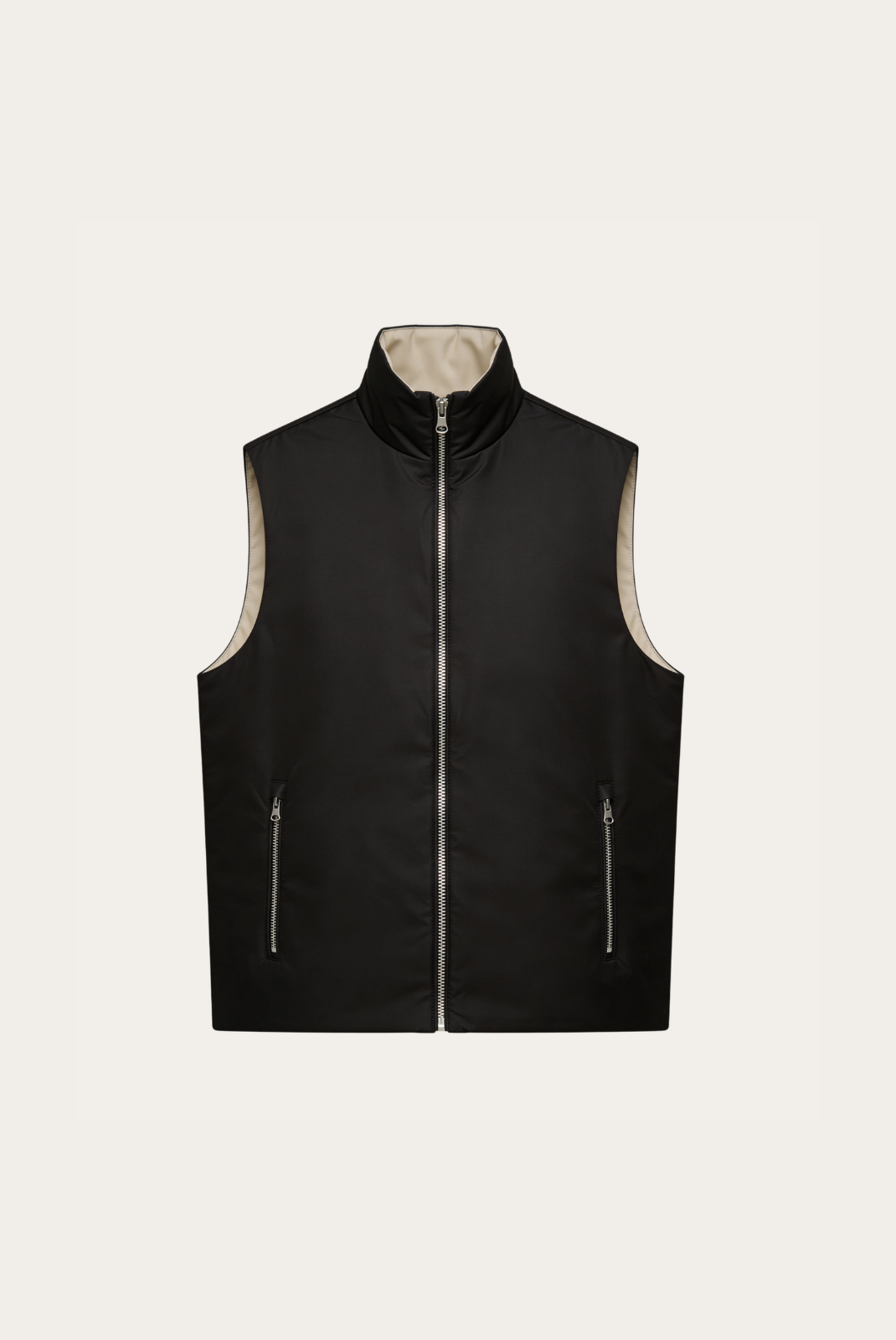 Montreux Gilet — Onyx — product view