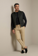 Montreux Gilet — Onyx — detail and styling view