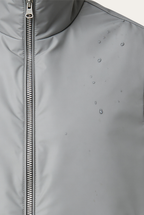 Montreux Gilet — Pearl — detail and styling view