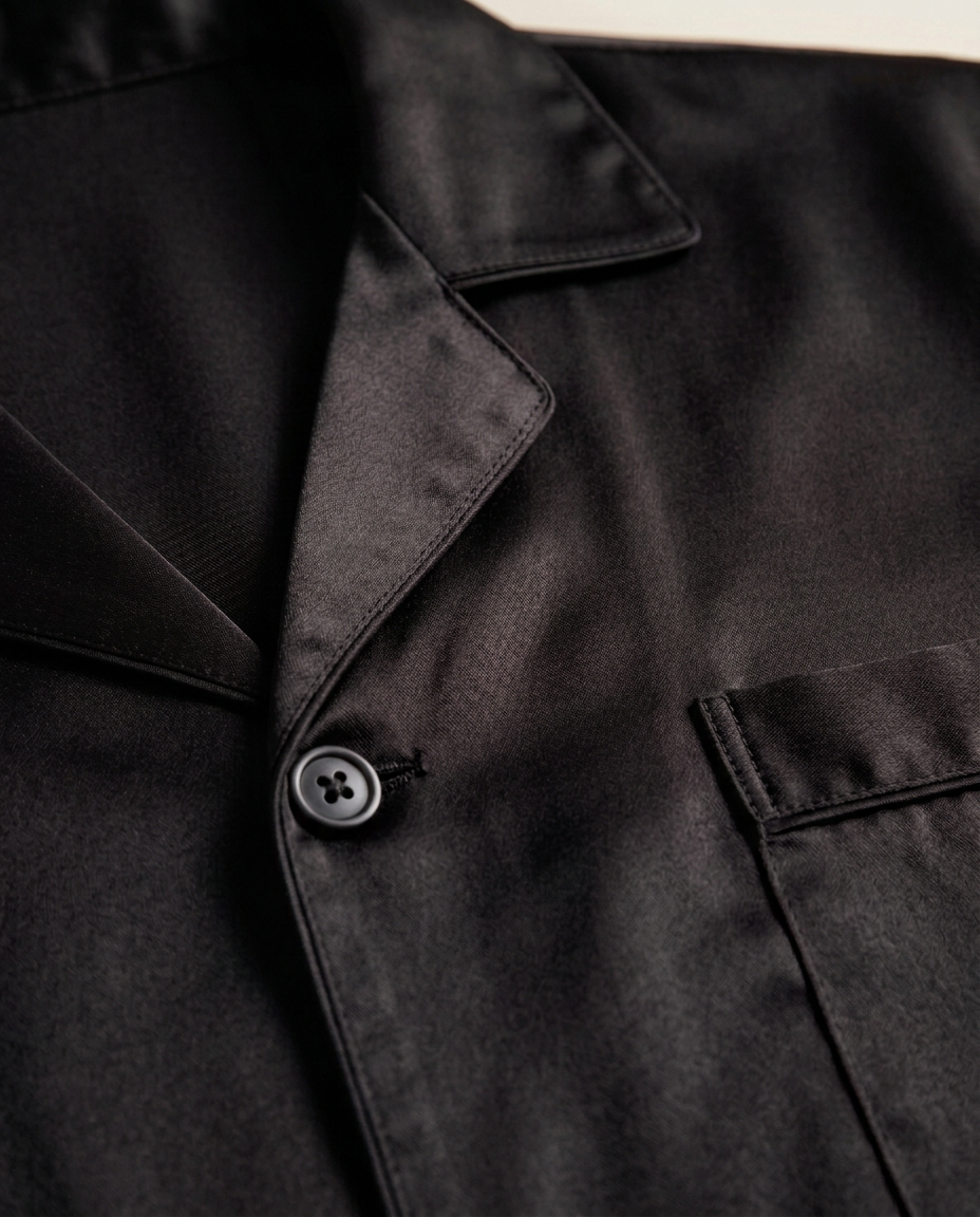 Nocturne long onyx — detail view