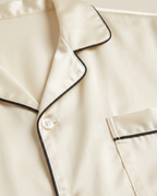 Nocturne short ivory — detail view
