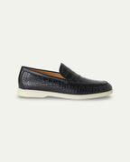 Custom-Made Crocodile Skin Loafers