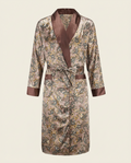 Palais Satin Robe — Mocha, product view
