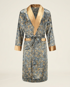 Palais Satin Robe — Antique Gold, product view