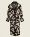 Palais Satin Robe — Onyx, product view