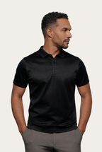 Velario Polo — Black — detail and styling view