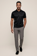 Velario Polo — Black — detail and styling view