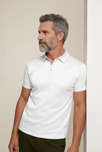 Velario Polo — White — detail and styling view