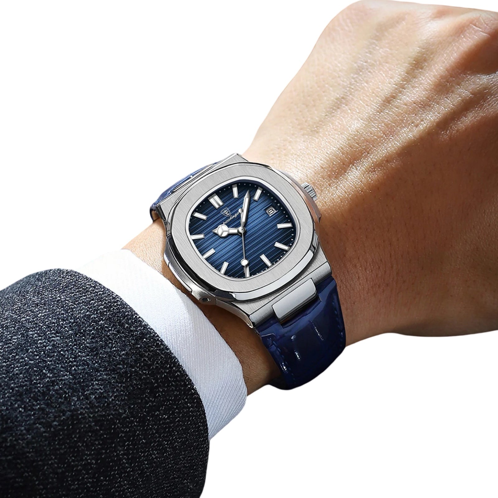 Valentier Genève Éternelle Chronographe – Limited Prestige Edition Leather Strap Blue