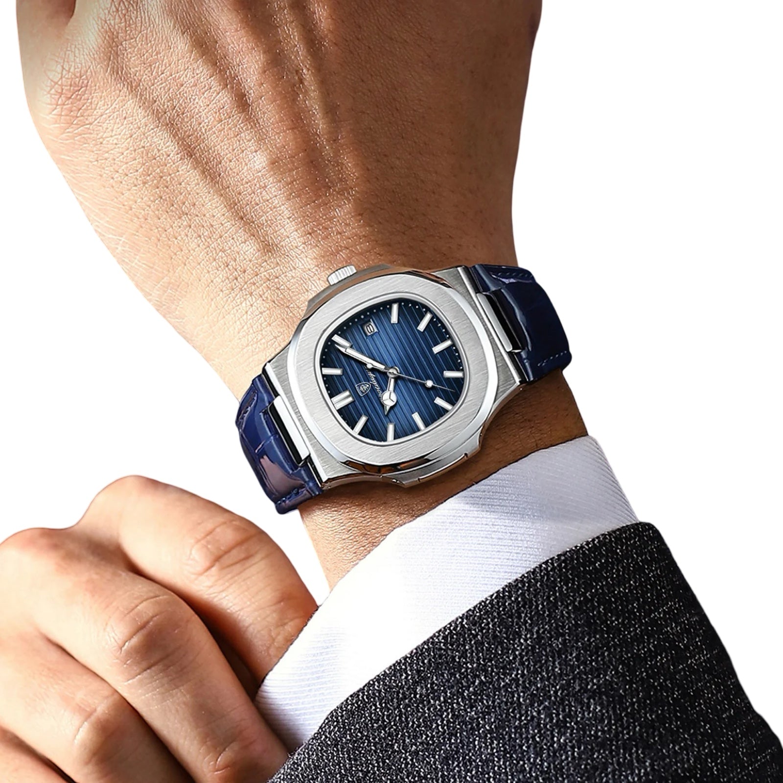 Valentier Genève Éternelle Chronographe – Limited Prestige Edition Leather Strap Blue