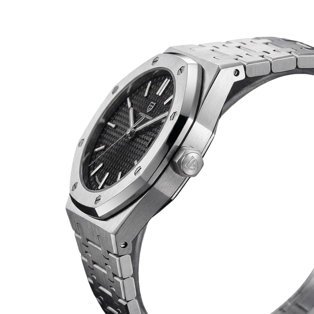 Valentier Genève Hexagon S1 Silver Black