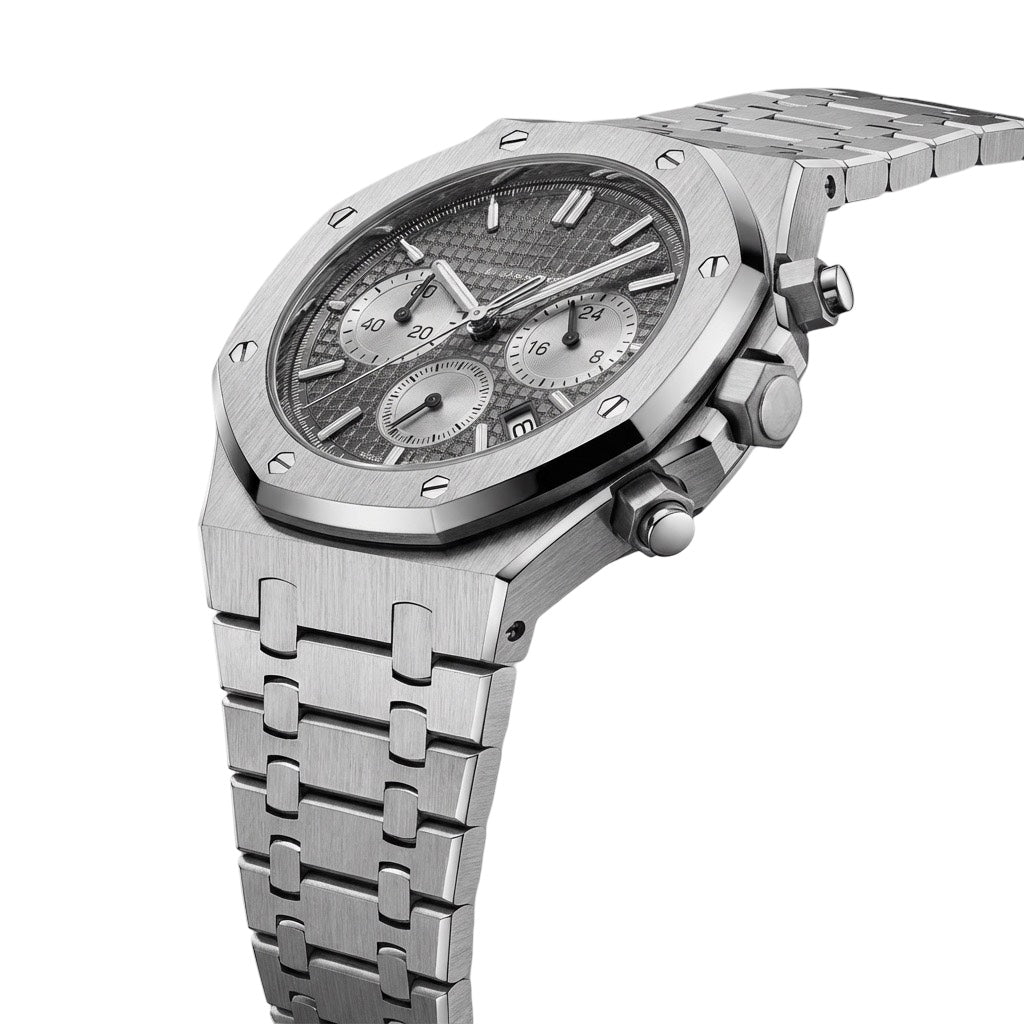 Valentier Genève Hexagon S2 Silver Black