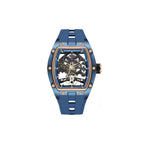 Valentier Genève Spectre S2 — Blue Skeleton Tonneau Chronographe