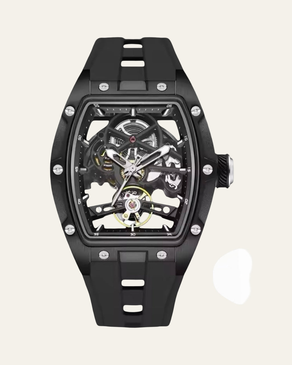 Valentier Genève Spectre S2 — Skeleton — beige background front image